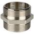Ниппель HH никелированный 1"1/2 SFT-0004-112112 STOUT, фото 