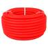 Труба гофрированная CorrugatedPipe 28mm 50м, красная, VALFEX, фото 
