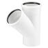 Тройник REHAU 50/40/45гр RAUPIANO PLUS, фото 