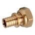 Переходник VIEIR аксиальный с накидной гайкой 20X3/4"F ВР VRP204C, фото 