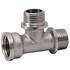 Тройник VIEIR ННВ 1/2"х1/2"х1/2" никел. THHFN333, фото 