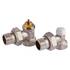 Набор термостатический для радиатора угловой Royal Thermo 1/2" М30х1,5., фото 
