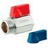 Кран VIEIR мини 1/2" ВН красные/синие ручки (200/10) VRFH3, фото 