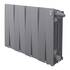 Радиатор Royal Thermo PianoForte 300 Silver Satin VDR80 - 8 секц., фото 