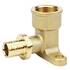 Угол VARMEGA Slide-fit настенный (водороз.) ВР, 20x1/2", Н-50мм, с креп., акс., латунь, VM51612, фото 