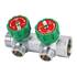Коллектор регулирующий VARMEGA 3/4" 2 х 1/2" хромированный VM14602, фото 