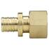 Муфта VARMEGA Slide-fit переходная (переходник) ВР, 16х3/4", аксиальная, латунь, VM51312, фото 