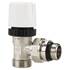 Клапан радиаторный VARMEGA 1/2" x 3/4" EK термостатический угловой с самоуплотняющимся полусгоном VM, фото 
