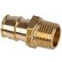 Муфта радиальная для труб из сшитого полиэтилена Usystems 16-R1/2"НР, тип 1"100Ф, фото 