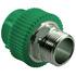 Муфта комбинир. ПП AntiFire под ключ D40-1 1/4"НР Green 034013, фото 