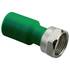 Муфта ПП AntiFire с накидной гайкой D32-1" Green 034040, фото 