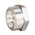 Футорка латунная LD Pride DN50х32 (2"НР х 1 1/4" ВР) латунь ник бир, фото 