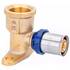 Водорозетка пресс для металлопластиковых труб Usystems MLC Plus 20-Rp1/2"ВР, фото 
