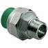 Муфта комбинир. раз. растр. ПП AntiFire D32-3/4"НР Green, фото 