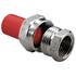 Муфта комбинир. раз. ПП AntiFire D40-1 1/4"ВР Red 051273, фото 