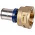 Штуцер обжимной для металлопластиковых труб Usystems MLC Plus 16-Rp1/2"ВР, фото 