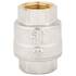 Клапан обратный Varmega с латунным седлом VM04801, 1/2", никелированный, фото 