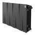 Радиатор биметаллический Royal Thermo PianoForte 300 Белый VL80 - 8 секц., фото 