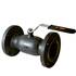 Шаровой кран JiP Standard FF фланцевый, Ду 150, Ру 16, Kvs 1022 м3/ч, с рукояткой,стандартный проход, фото 