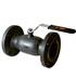 Шаровой кран JiP Standard FF фланцевый, Ду 125, Ру 16, Kvs 716 м3/ч, с рукояткой, стандартный проход, фото 