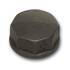 Заглушка чуг. черная ВР Ду25, фото 