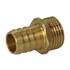 Переходник лат д/шланга Дн12х1/2" НР неразъем FN191 SantechSystems, фото 
